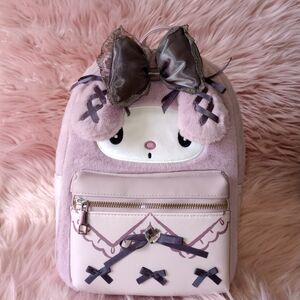My Melody Lolita Fuzzy Mini Backpack